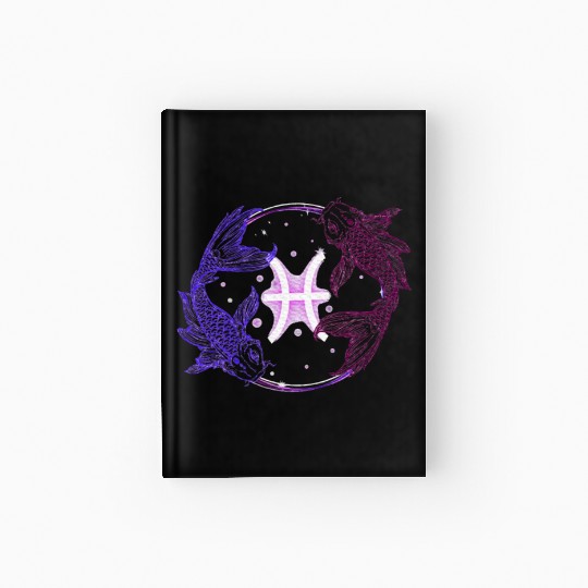 Pisces February March Birthday Horoscope Lover Hardcover Journal