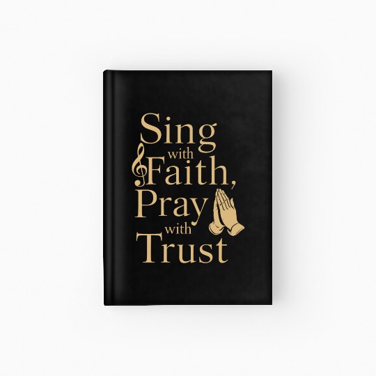 Choral music Religious singing Faith-based music Hardcover Journal