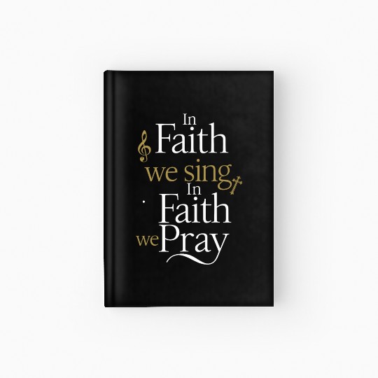 Choral music Religious singing Faith-based music Hardcover Journal