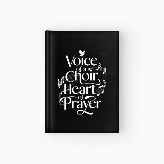 Choral music Religious singing Faith-based music Hardcover Journal
