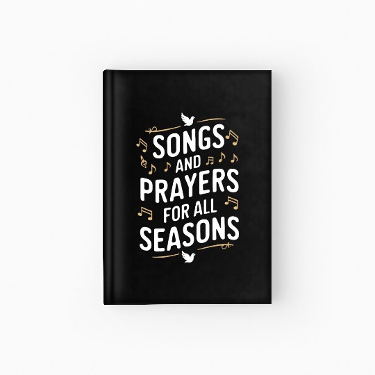Choral music Religious singing Faith-based music Hardcover Journal