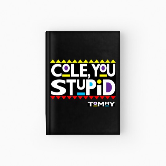 Stupid Sitcom Clothing Premium Hardcover Journal