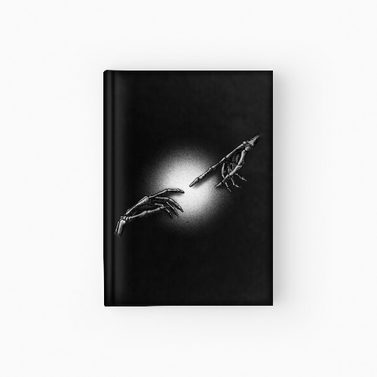 Skeleton Alternative Aesthetic Clothes Premium Hardcover Journal