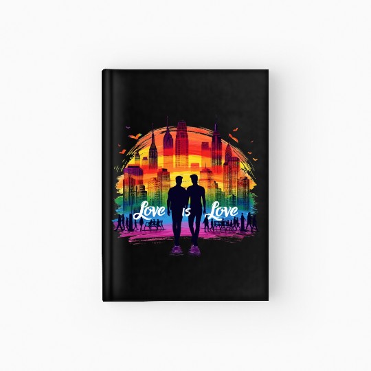 Love is Love: Celebrate Pride and Diversity Hardcover Journal