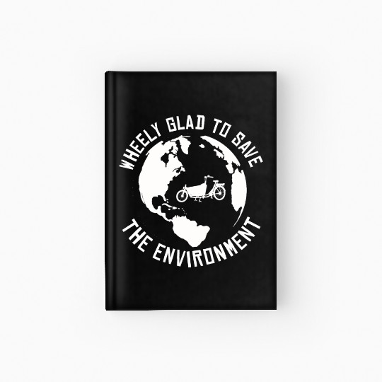 Wheely Glad Environment Cargo Cargobike Hardcover Journal