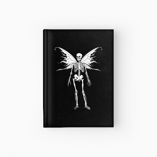 Fairy Grunge Fairycore Aesthetic Skeleton Hardcover Journal