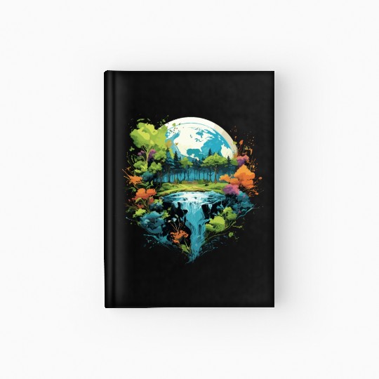 Respect Your Mother Earth Day Save Our Planet Hardcover Journal