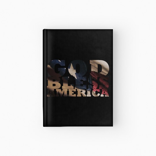 God Bless America Hardcover Journal