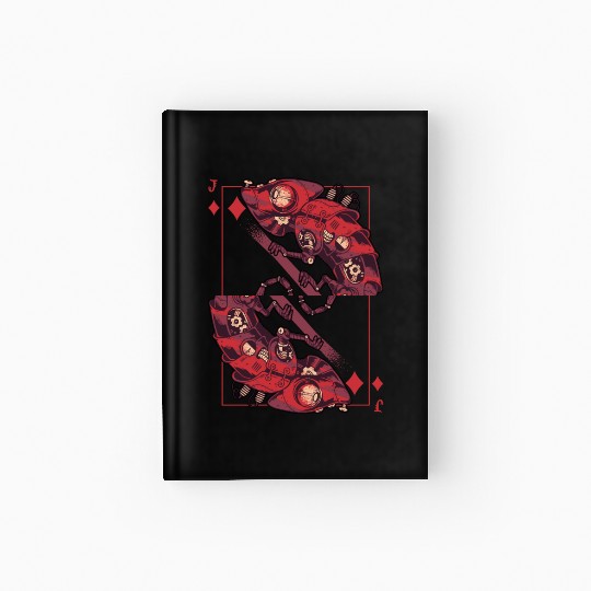 Chameleon steampunk card game Karo Jack Hardcover Journal