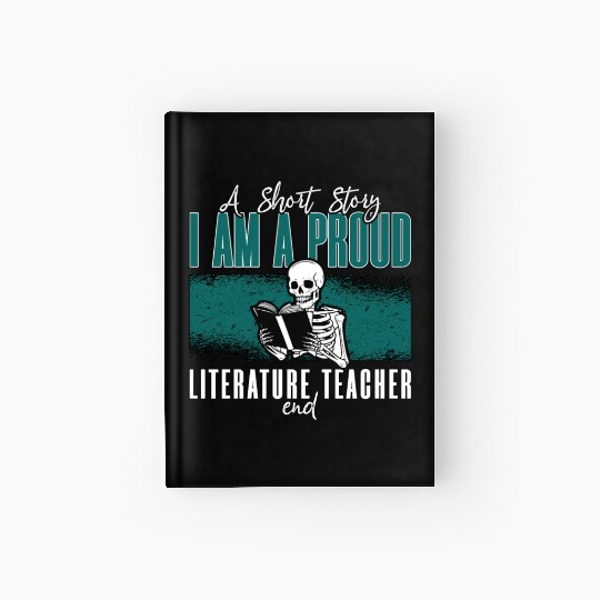 Literature Teacher A Short Story I Am A Librarian Hardcover Journal