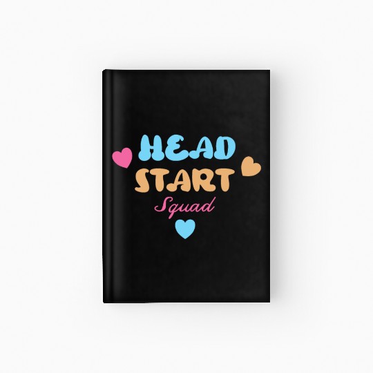 Head Start Squad Homeschool Back to School Hardcover Journal