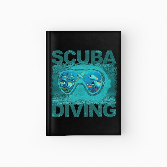 Scuba diving Hardcover Journal