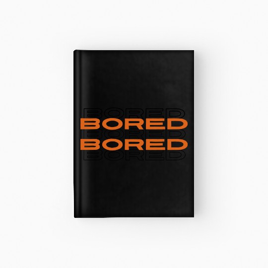 Bored Hardcover Journal