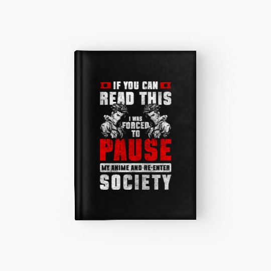 Manga Asia Asian Waifu Hardcover Journal