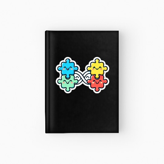 Neurodiversity is cute Hardcover Journal