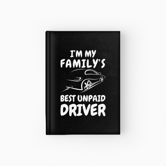 Car Guy Auto Racing Mechanic Saying Outfit Hardcover Journal