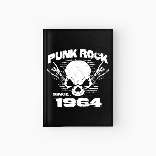 Punk Rock Since 1964 - Skull Rock Hands 60th Hardcover Journal