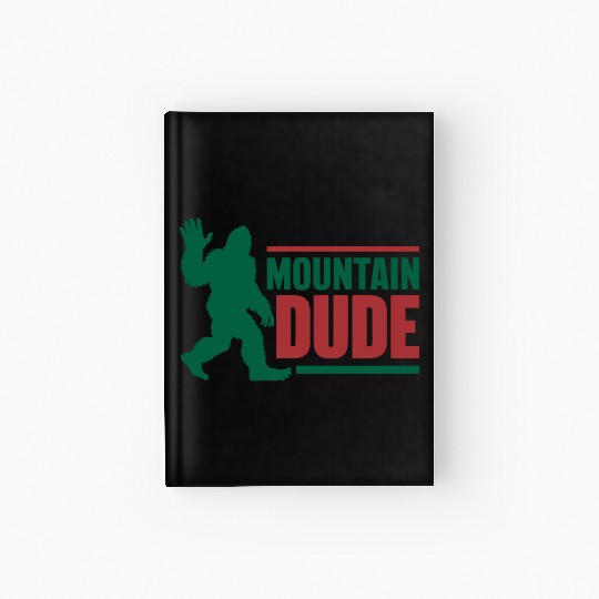 Mountain Dude Hardcover Journal