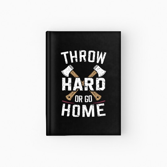 Axe Throwing Enthusiasts Championship Precision Hardcover Journal