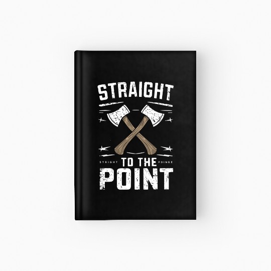 Axe Throwing Enthusiasts Championship Precision Hardcover Journal