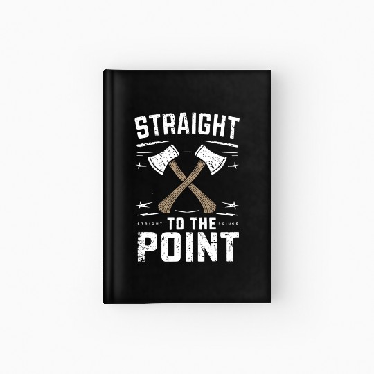 Axe Throwing Enthusiasts Championship Precision Hardcover Journal