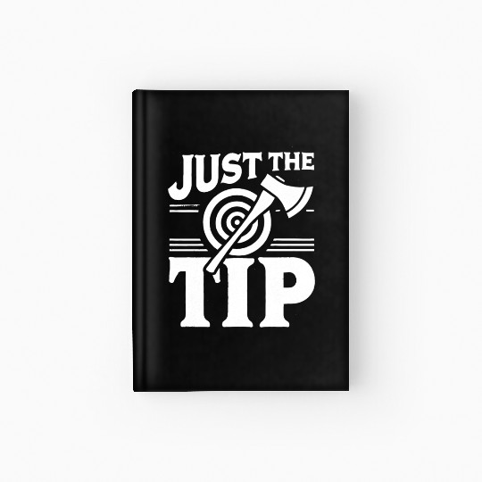 Axe Throwing Enthusiasts Championship Precision Hardcover Journal