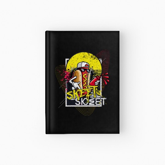 Funny Hot Dog Lover Hardcover Journal