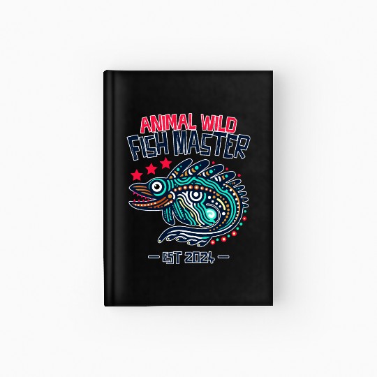 Fish Master River Hardcover Journal