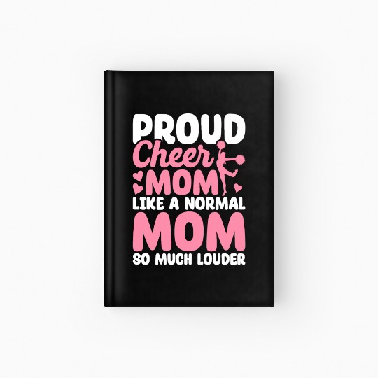 Funny Cheerleading Cheerleader Cheer Squad Cheer M Hardcover Journal