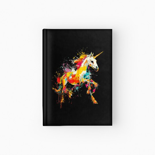 Unicorn Rainbow Animal Zoo Hardcover Journal
