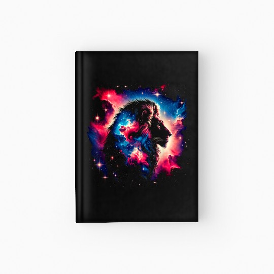 Cool Galaxy Graphic Space Art Hardcover Journal