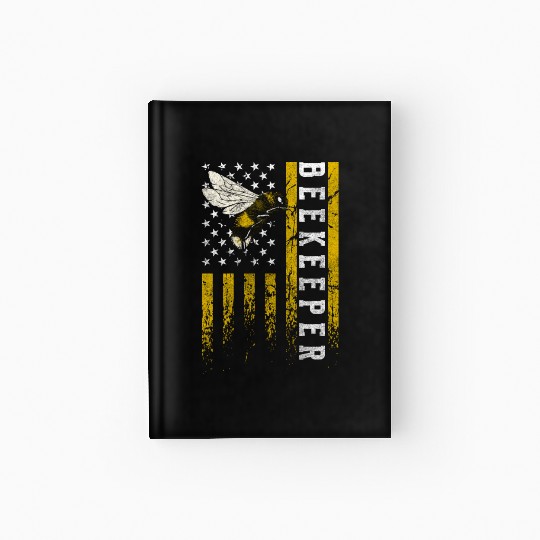 Beekeeper Nature Insects Hardcover Journal