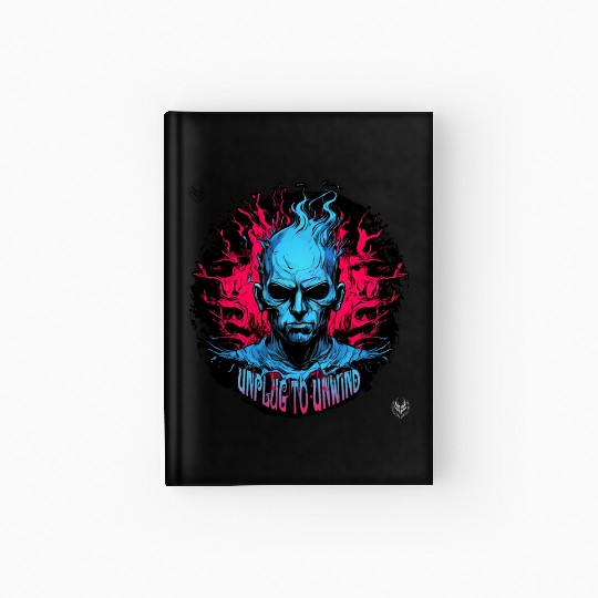 Unplug to Unwind, Fantom003.top Hardcover Journal