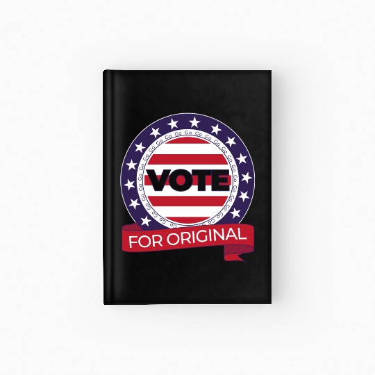 Election design USA Flag gift election campaign Hardcover Journal