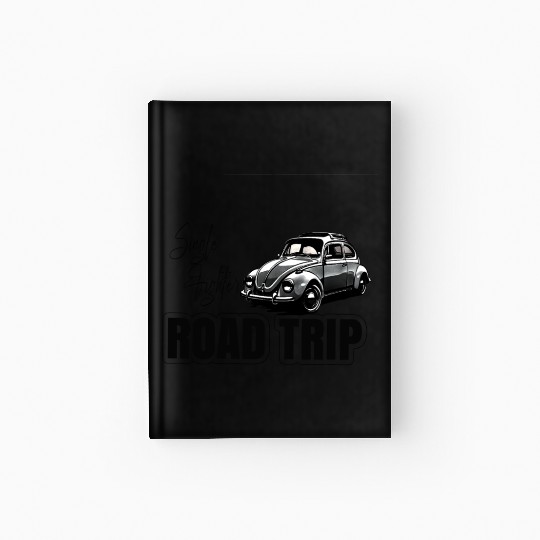 road trip Hardcover Journal