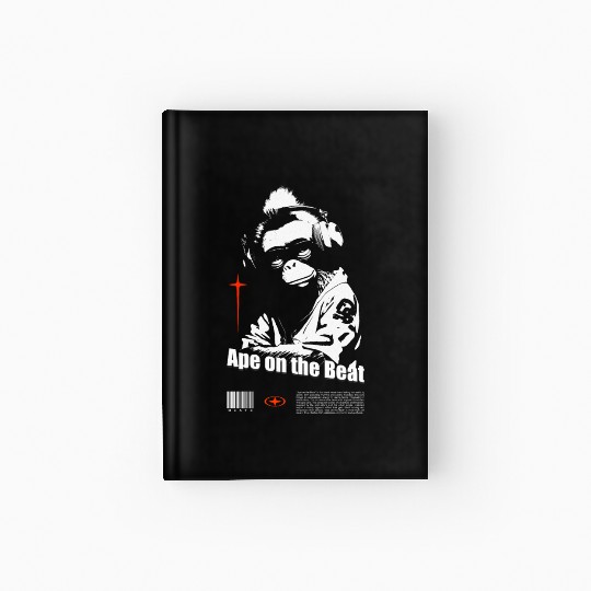 Ape on the Beat Hardcover Journal