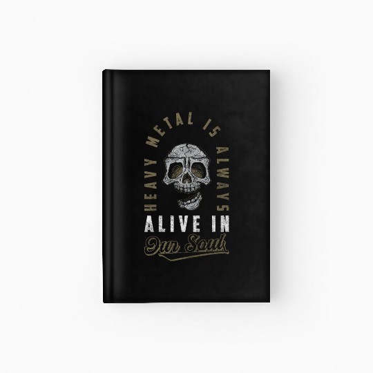 Metal Black Metal Festival Death Metal Hardcover Journal