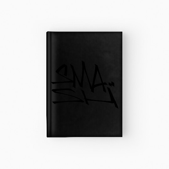 Smash graffiti tag Hardcover Journal
