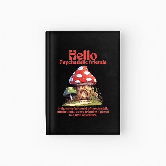Fantasy Fungi Hardcover Journal
