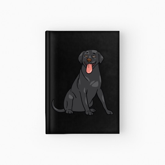 Dog - Black Lab Hardcover Journal