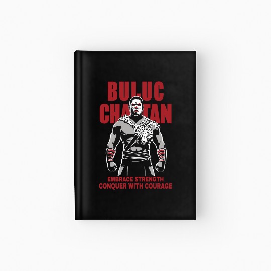 Maya God, Buluc Chabtan Embrace Strength Conquer Hardcover Journal