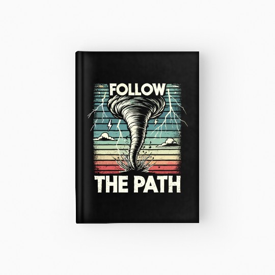 Tornado Chasing Adventures: Embrace Nature's Fury Hardcover Journal