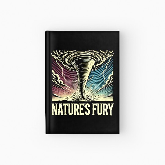 Tornado Chasing Adventures: Embrace Nature's Fury Hardcover Journal