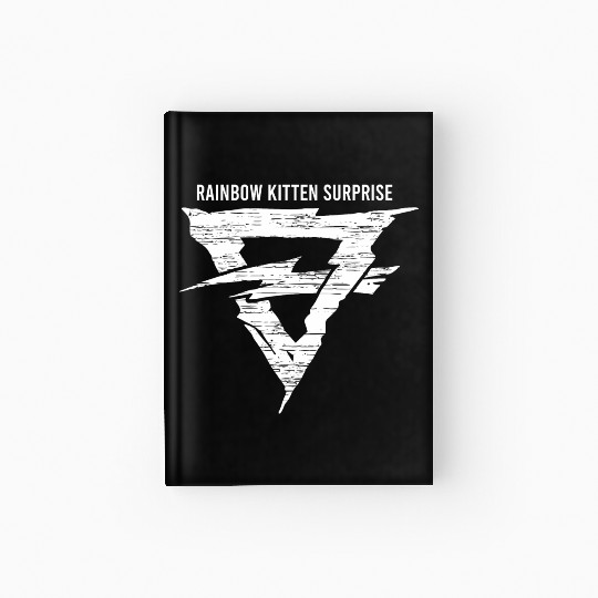 Rainbow Kitten Surprise Indie Band Tribute Hardcover Journal