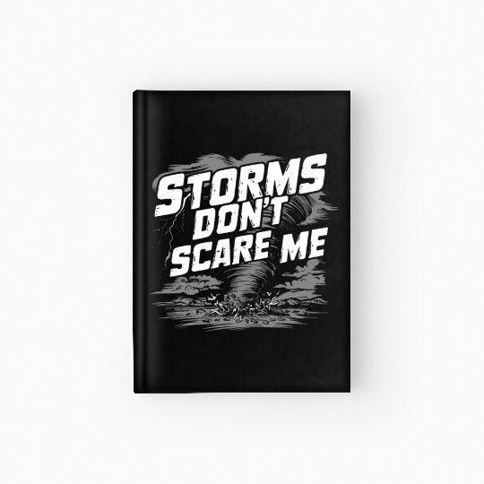 Tornado Chasing Adventures: Embrace Nature's Fury Hardcover Journal