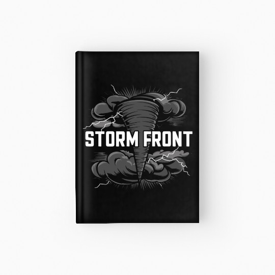 Tornado Chasing Adventures: Embrace Nature's Fury Hardcover Journal