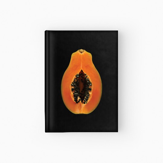 Papaya Realistic Hardcover Journal