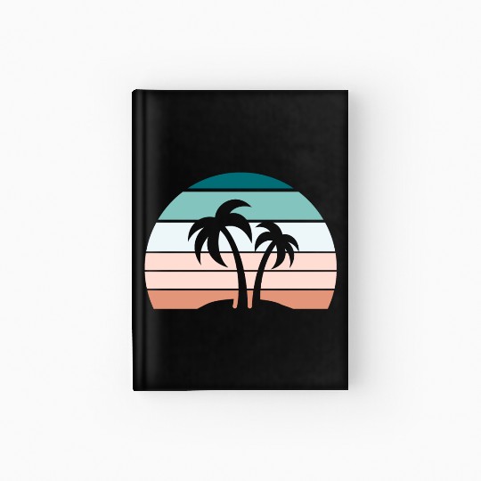 Tropical Sunset Serenity Hardcover Journal