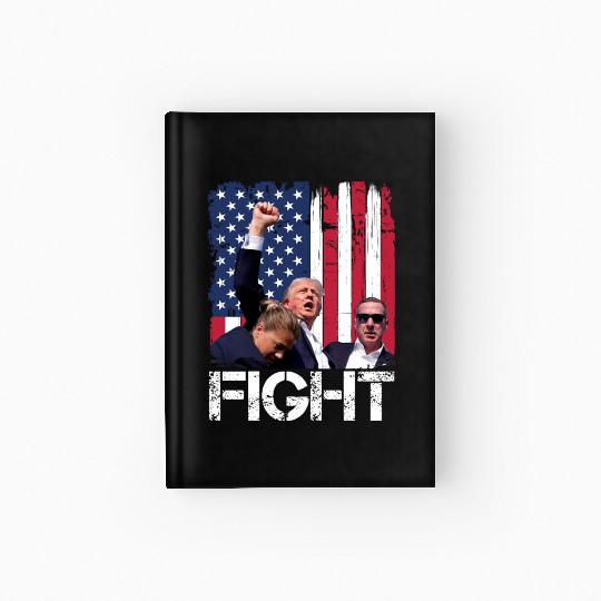 President Trump Assassination Attempt Trump 2024 Hardcover Journal