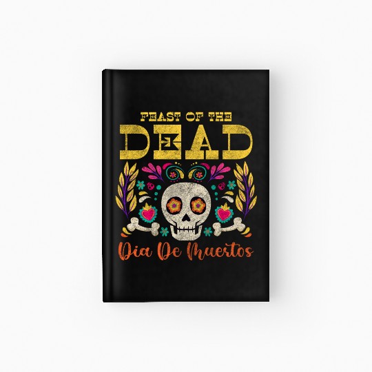 Holiday Festival Skull Commemoration Hardcover Journal